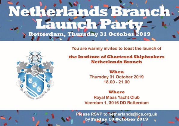 ICS Benelux Branch Launch Party 31 10 2019